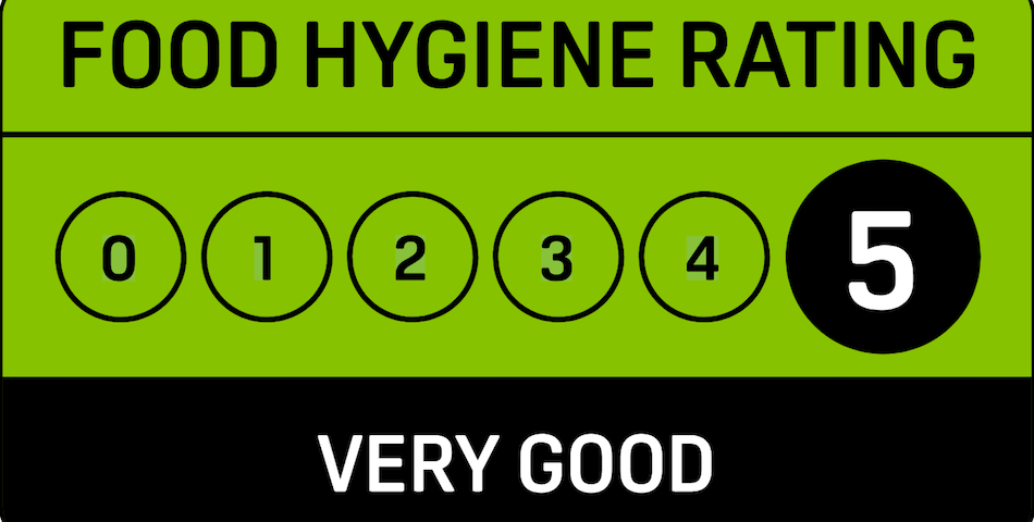 Food Hygiene rating 5